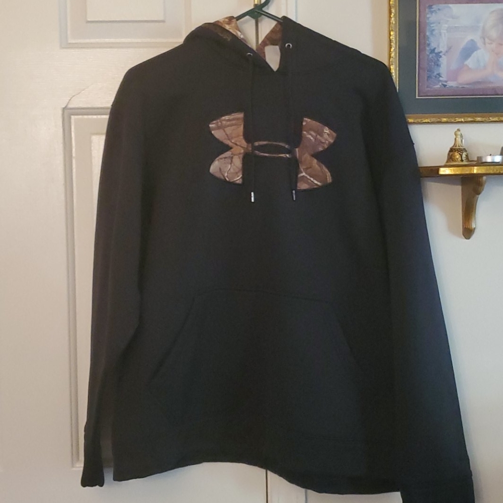 Black Camo UnderArmour Hoodie